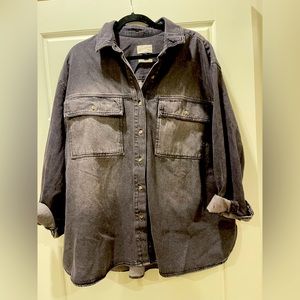 NWOT Universal Thread black jean oversized shirt